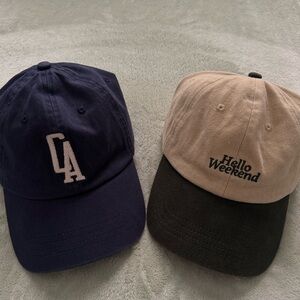 cotton on hats (female head)